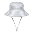 Bedhead Bucket Hat - Grey Stripe