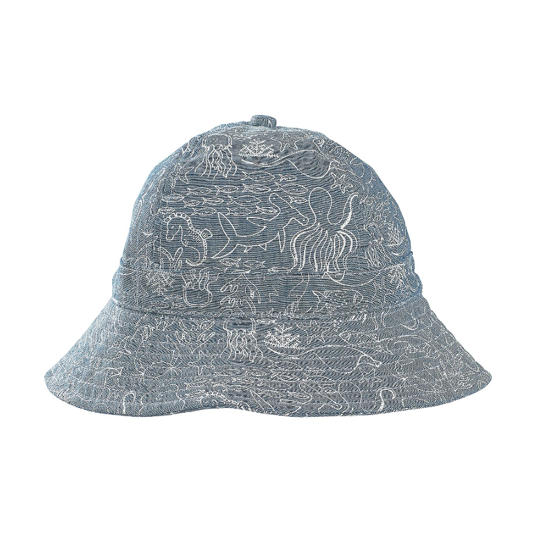 Acorn Infant Hat - Chambray Pirate