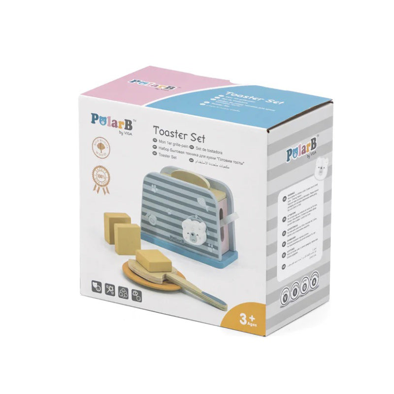 Viga Polar Bear Toaster Set