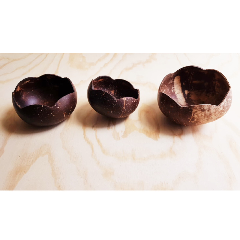 Q Toys Coconut Flower Bowls Set Of 3