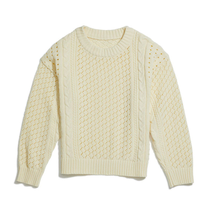 Yellow Jungle Botany Jumper - Beige