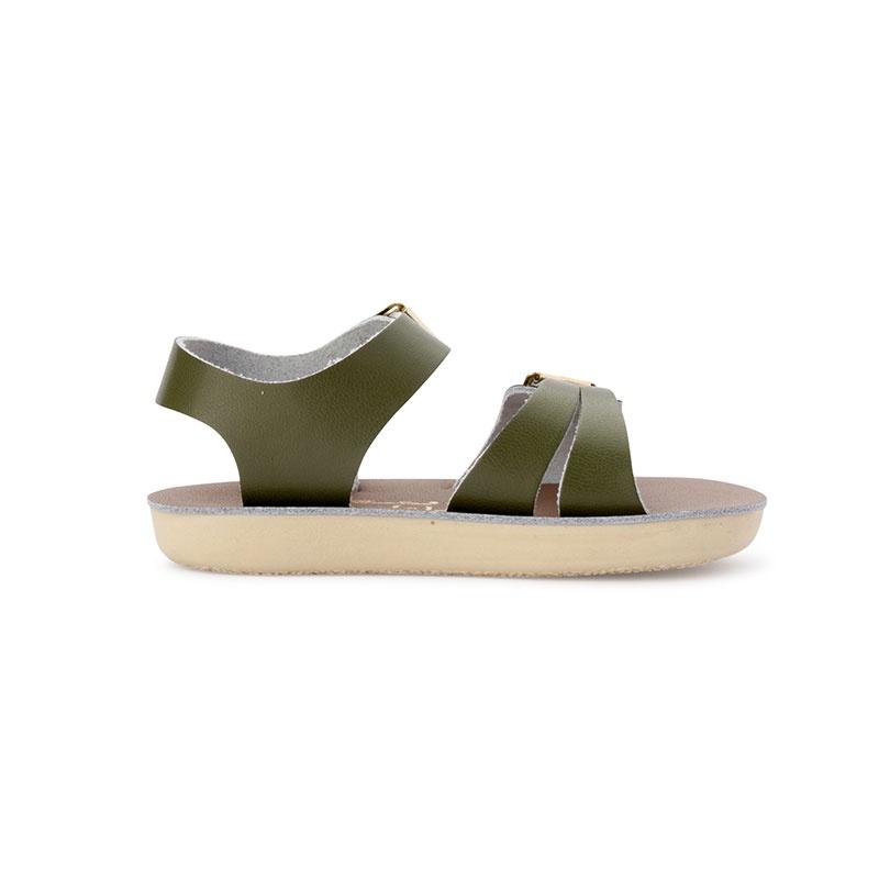 Saltwater sandals olive deals