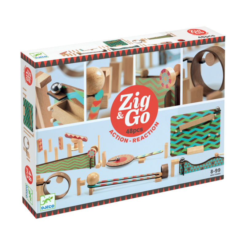 Djeco Zig & Go 48 Pc Set