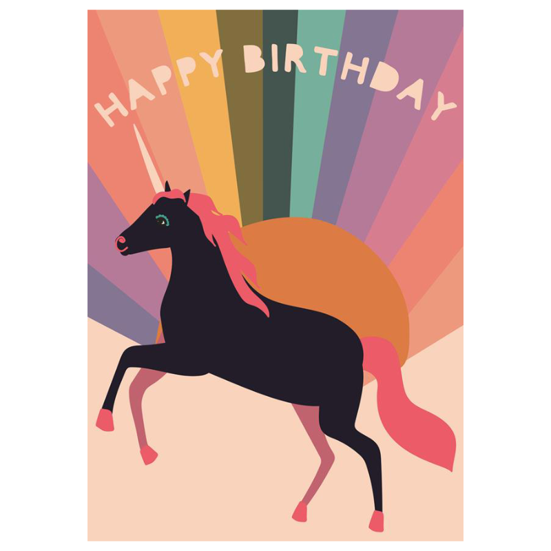 Elena Essex - Happy Birthday - Unicorn