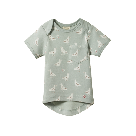Nature Baby SS Pocket Tee - Albie Print