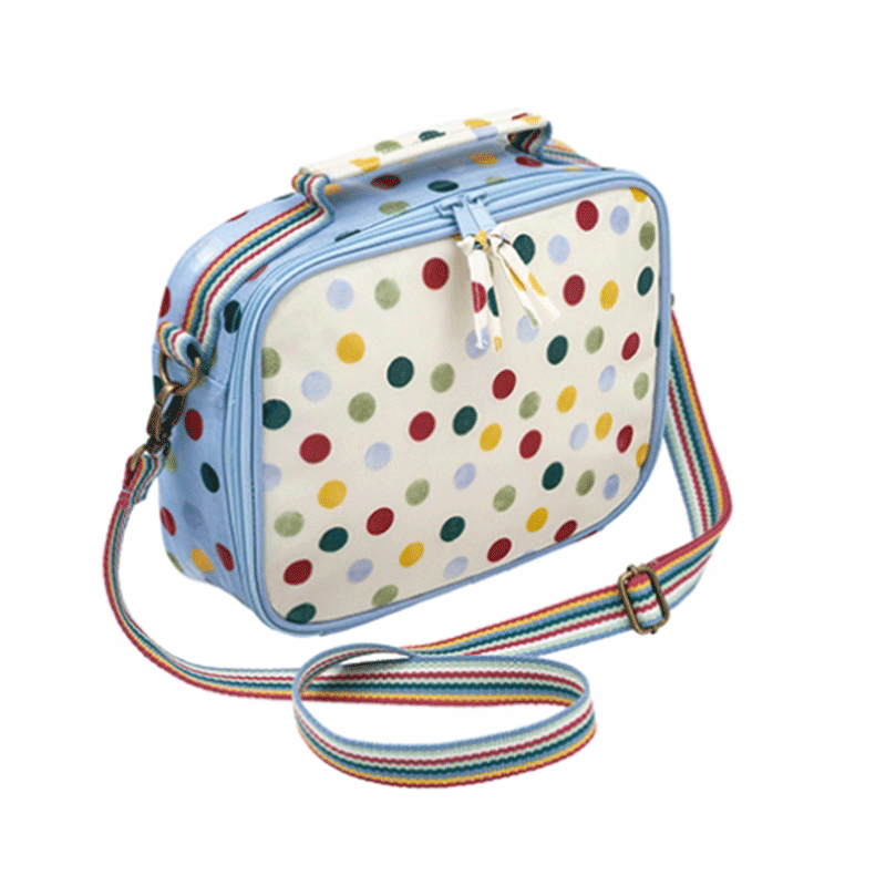 Polka Dot Lunch Bag