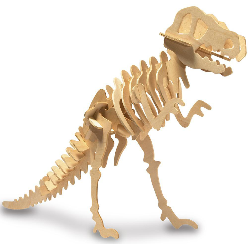 Heebie Jeebies Wood Kit Dinosaur - Tyrannosaurus Large