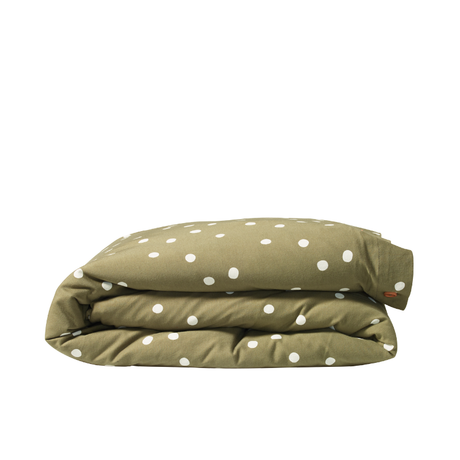 Nature Baby Cot Duvet Cover Jersey - Speckle Cypress