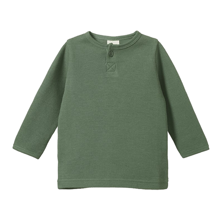 Nature Baby Henly Tee Waffle - Olive