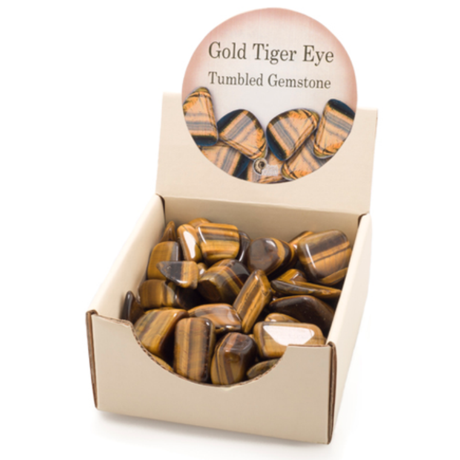 Tiger Eye Tumbled Stone