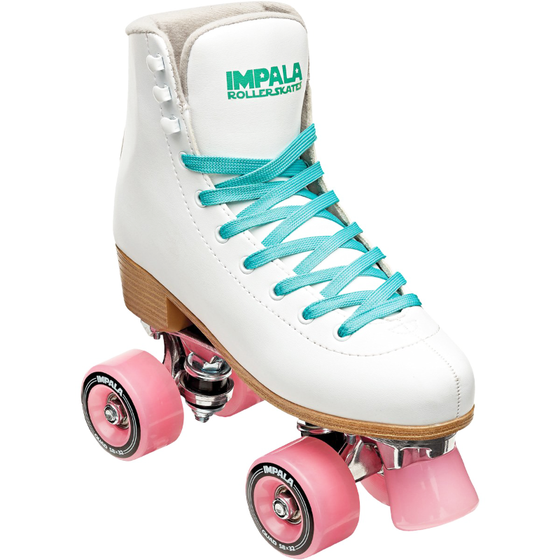 Impala Quad Roller Skates - White