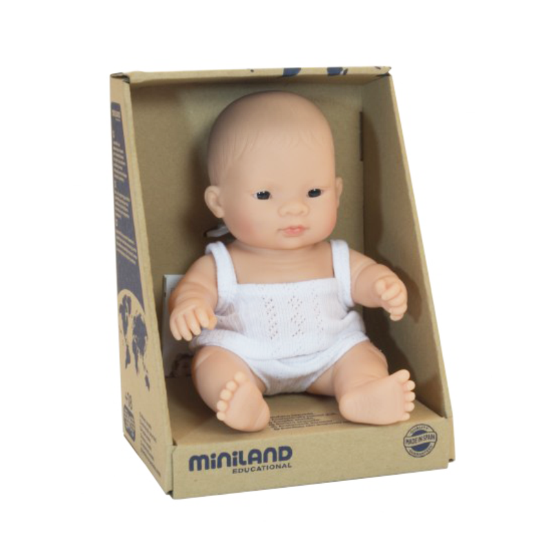 Miniland Baby Doll - Asian Girl 21cm