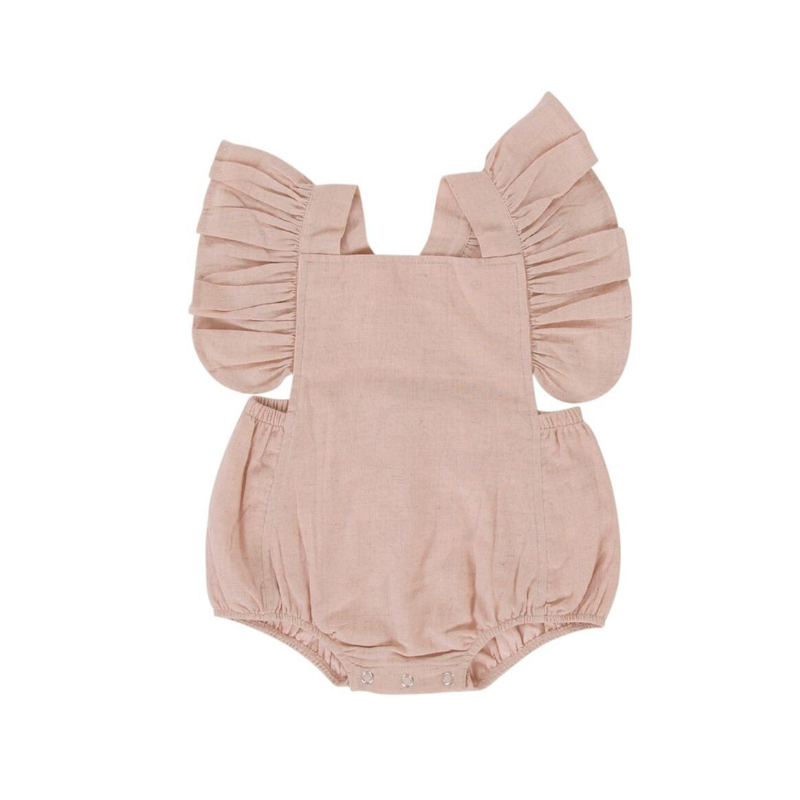 Peggy Ling Playsuit - Dusty Pink