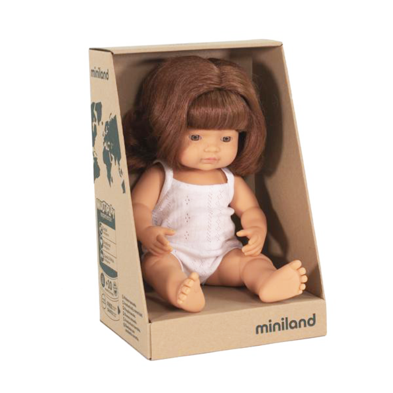 Miniland Doll - Large Caucasian Red Head Girl