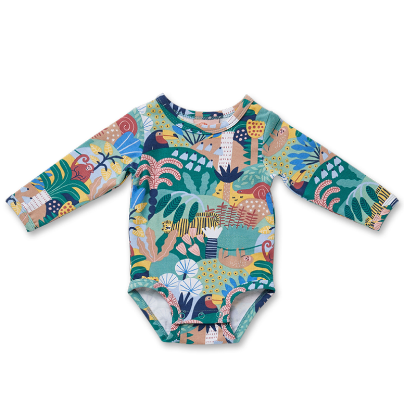 Halcyon Nights LS Bodysuit - Hide & Seek