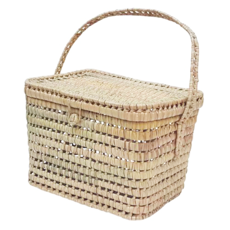 Kikadu Palm Leaves Big Basket