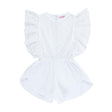 Delphine Playsuit - White Lace