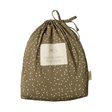 Nature Baby Fitted Cot Sheet Jersey - Confetti Cypress