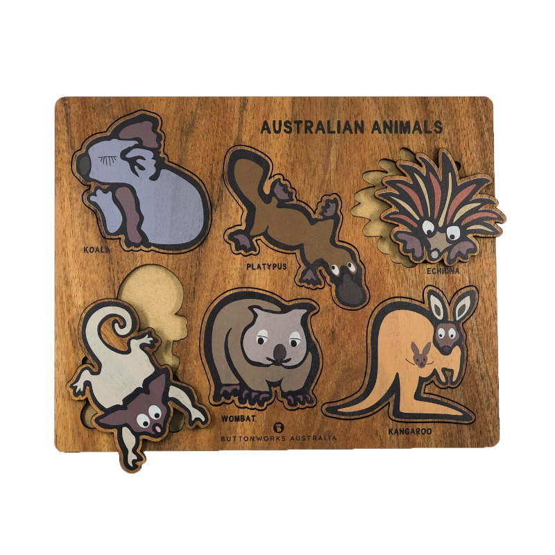 Buttonworks Puzzle - Jolly Animal