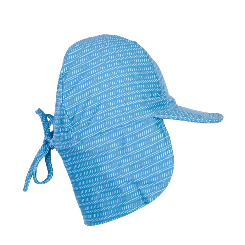 Acorn Swim Flap Cap - Azure