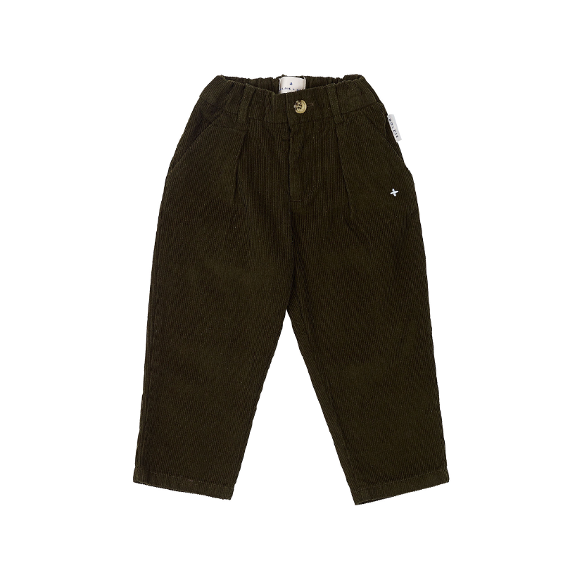 Goldie & Ace Cord Mini Chino - Olive