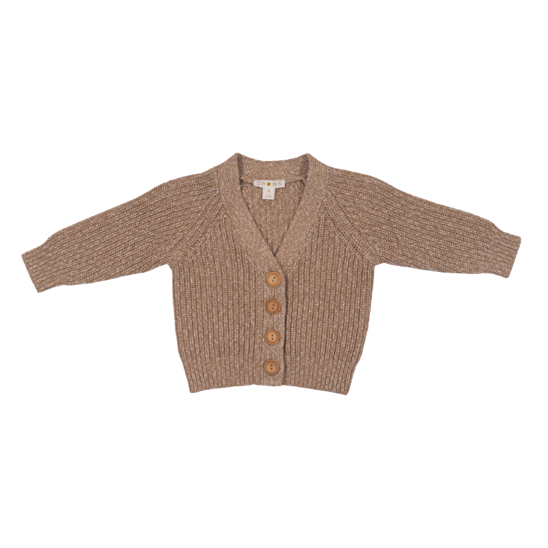 Grown Chunky Cardigan Ecru