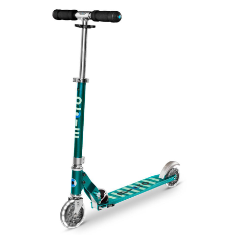 Micro Sprite LED Scooter - Sea Green Stripe