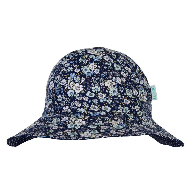 Acorn Floppy Hat - Bluebell Floral