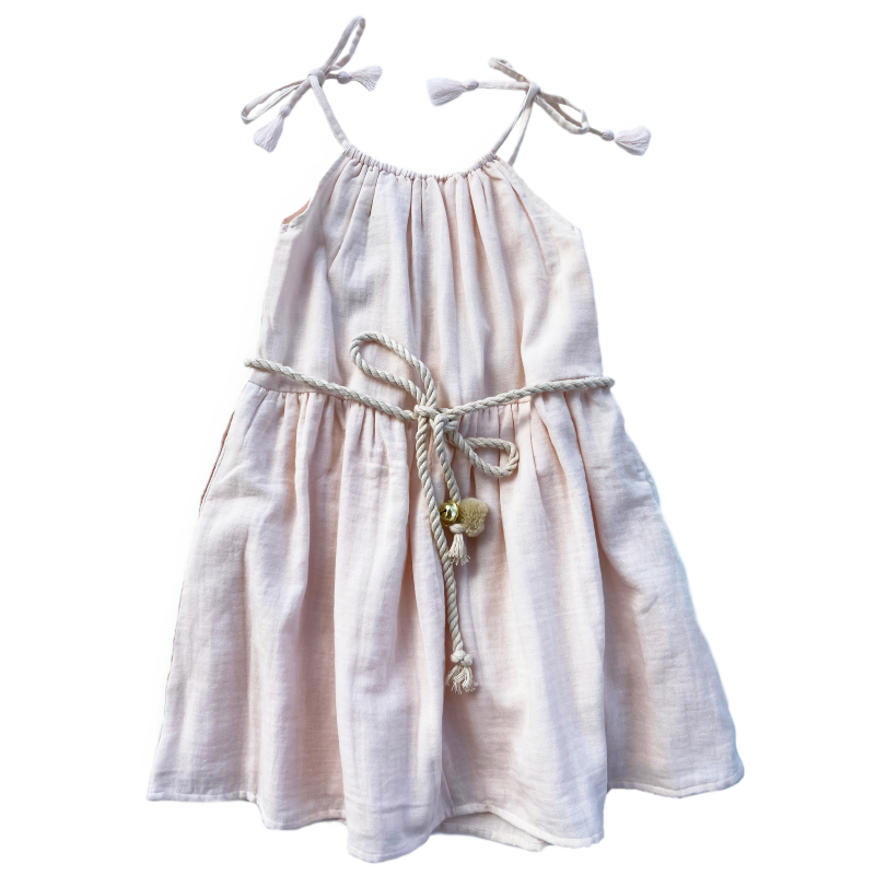 Bella & Lace Noel Dress /Belt - Sugarplum