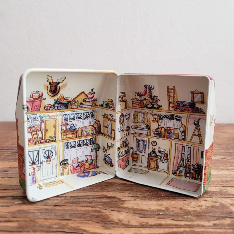 Mini Dolls House Tin