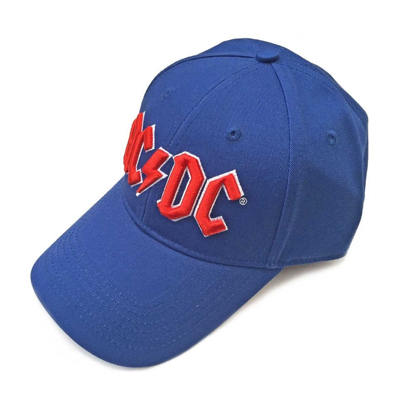 ACDC Baseball Cap - Red Logo Blue