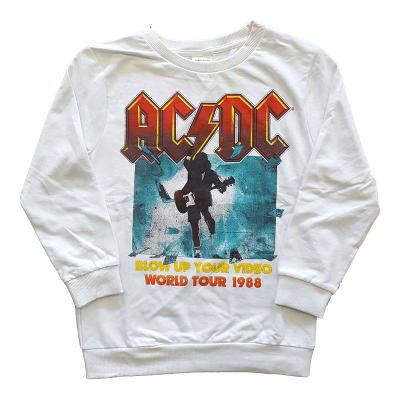 ACDC Kids LS Sweatshirt Blow Up Your Video