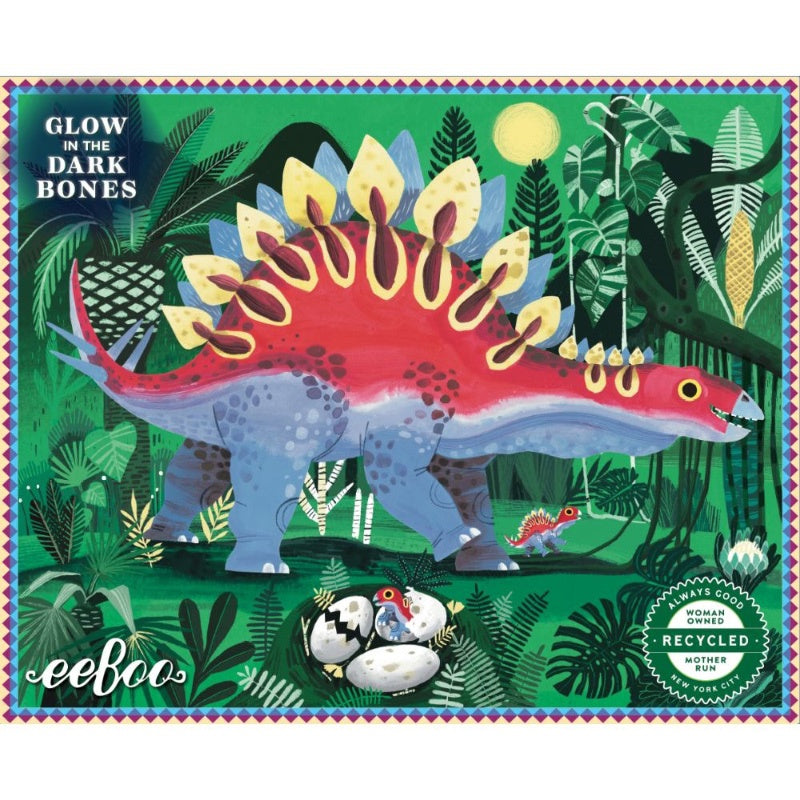 Eeboo Mini Puzzle 36PC - Dinosaurs