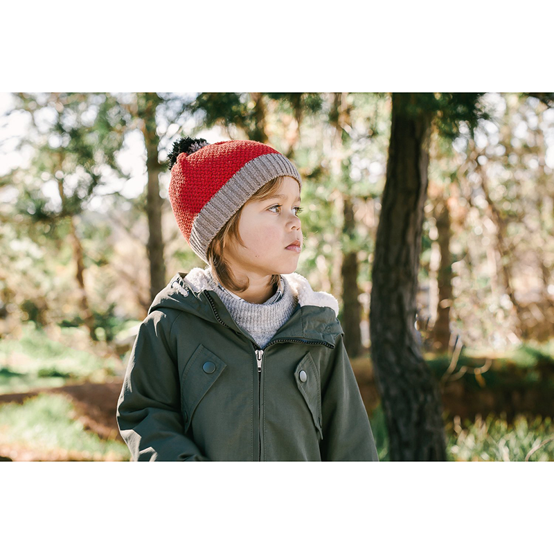 Acorn Wanderer Beanie - Red