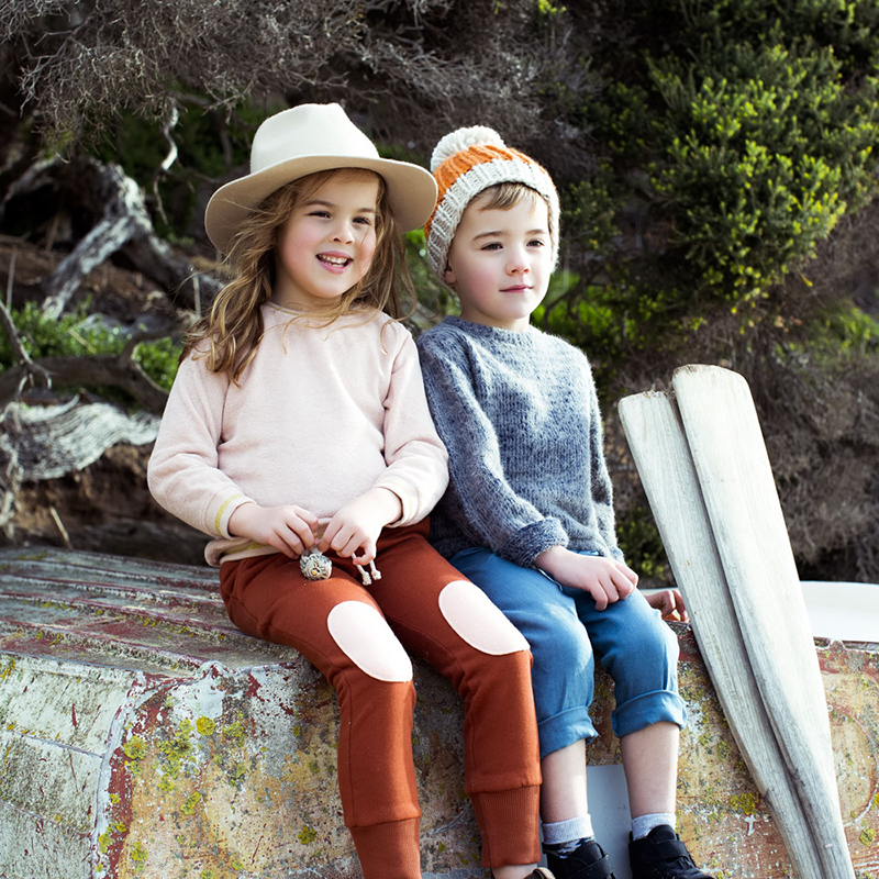 Acorn Traveller Chunky Beanie - Rust