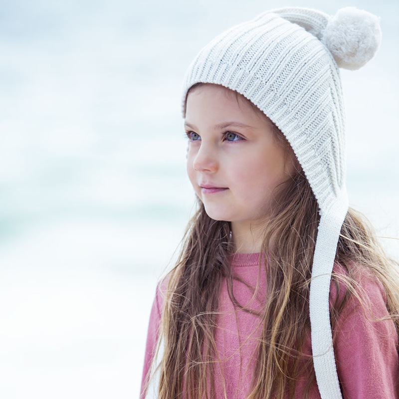 Acorn Fawne Beanie - Cream