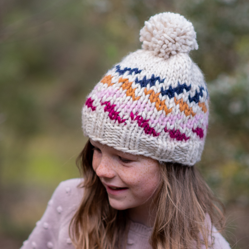 Acorn Stevie Beanie - Natural/Multi