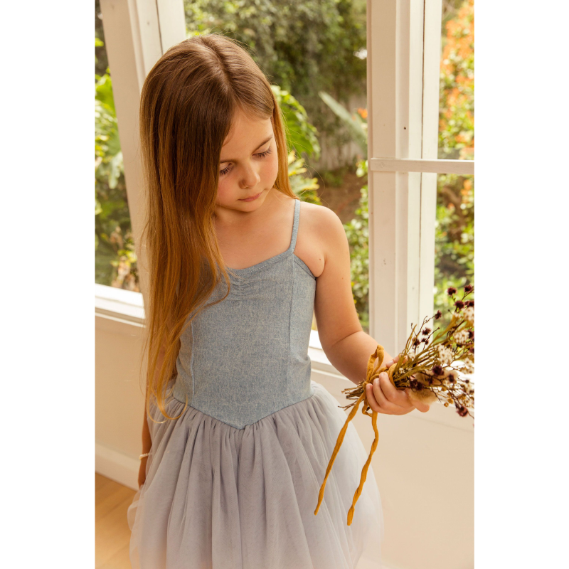 Denim sales tutu dress