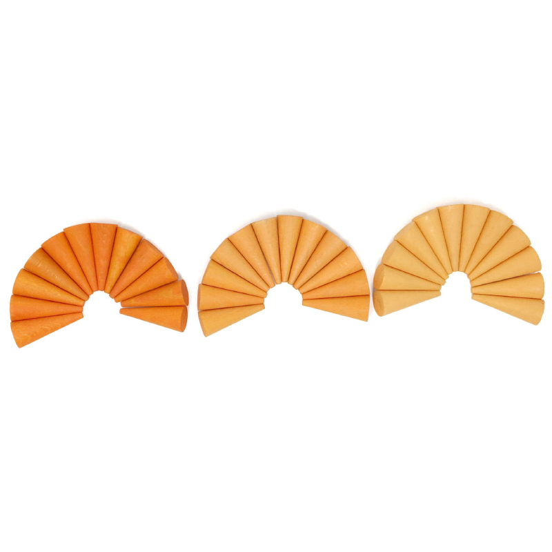 Grapat Mandala Orange Cone