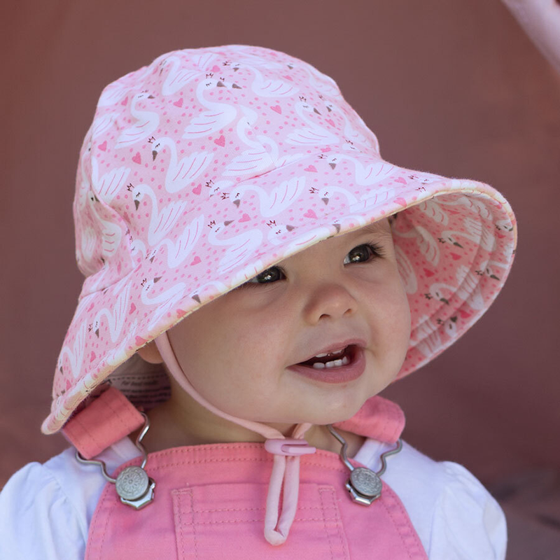 Bedhead Toddler Bucket Hat - Swan