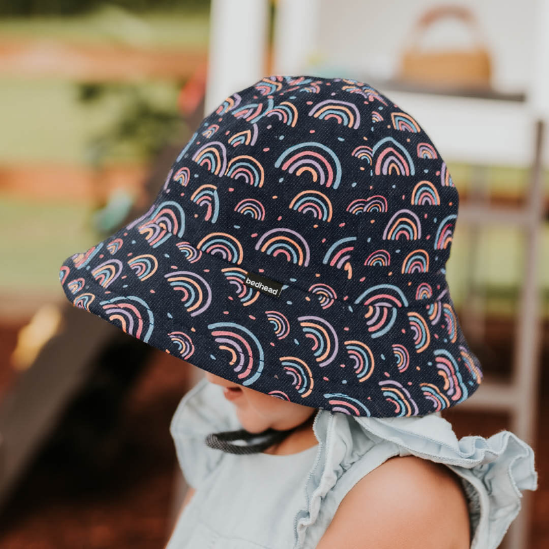 Toddler girl top bucket hat