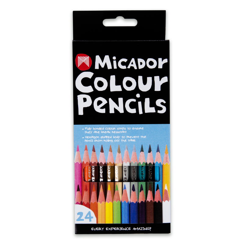 Micador Colour Pencils 24PK