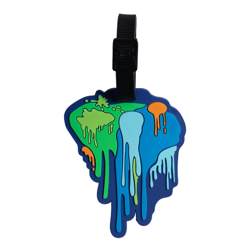 Bag Tag - Colour Drip