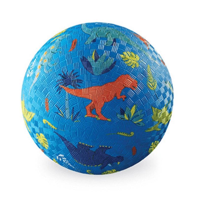 5 Inch Playground Ball - Dino Land Blue