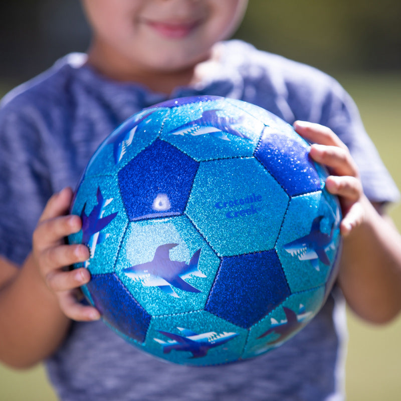 Tiger Tribe Glitter Soccer Ball - Shark City S3