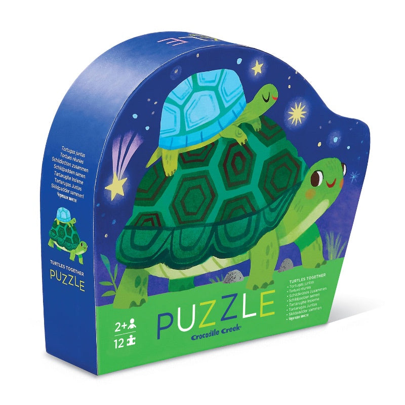 Mini Puzzle 12pc - Turtles Together