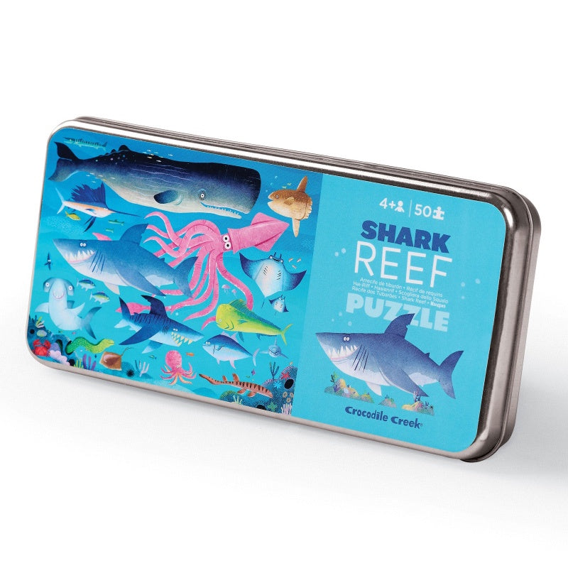 50PC Tin Puzzle - Shark Reef
