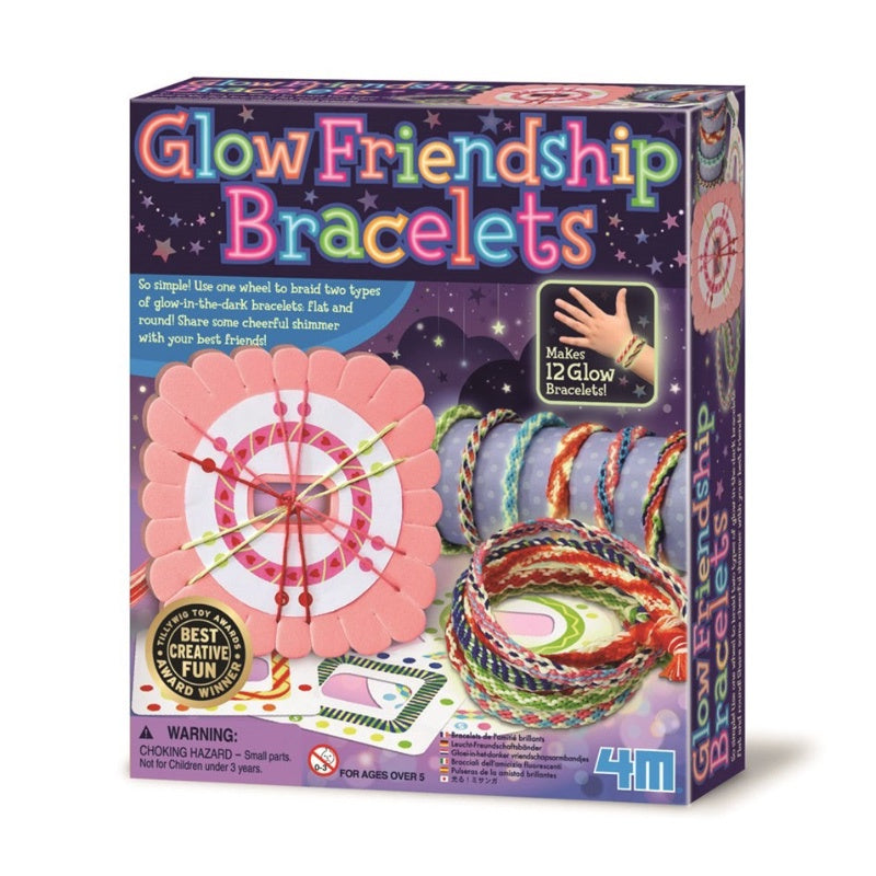 4M Creative Craft - Glow Friendship Bracelets