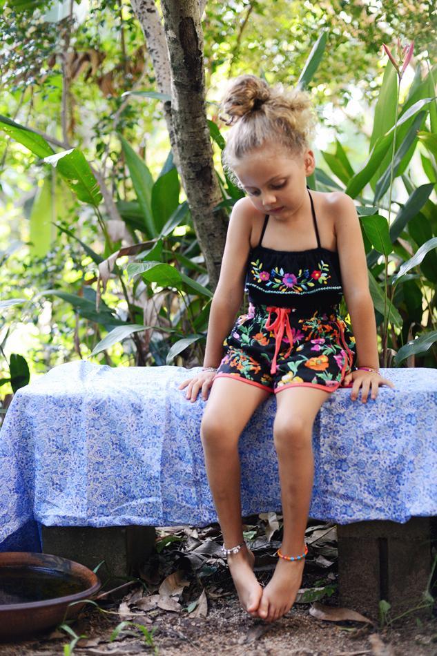 Coco & Ginger Maueve Leotard Midnight Handstitch