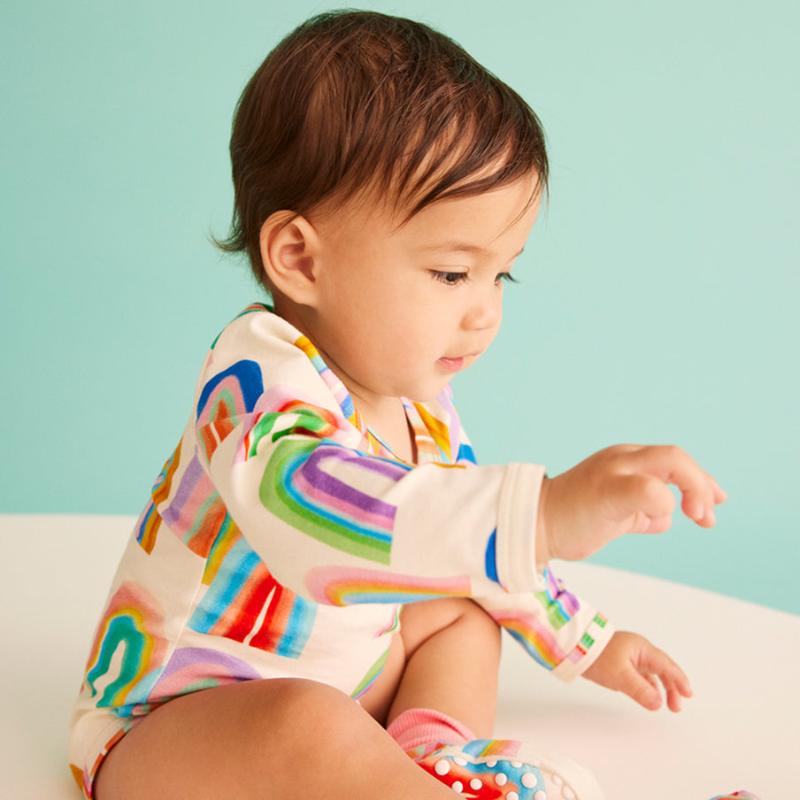 Halcyon Nights LS Bodysuit - Chasing Rainbows